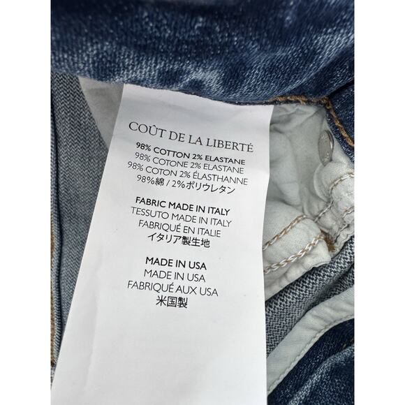 Cout De La Liberte Wide Leg Crop Size 25 Quinn - Picture 6 of 6